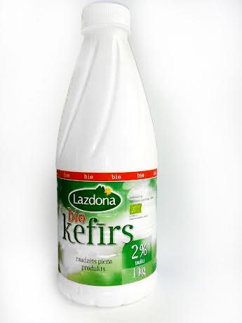 Kefīrs LAZDONA BIO, 2%, PET, 1l