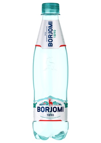 Minerālūdens BORJOMI Dabīgais, PET, 0.5 l(DEP)