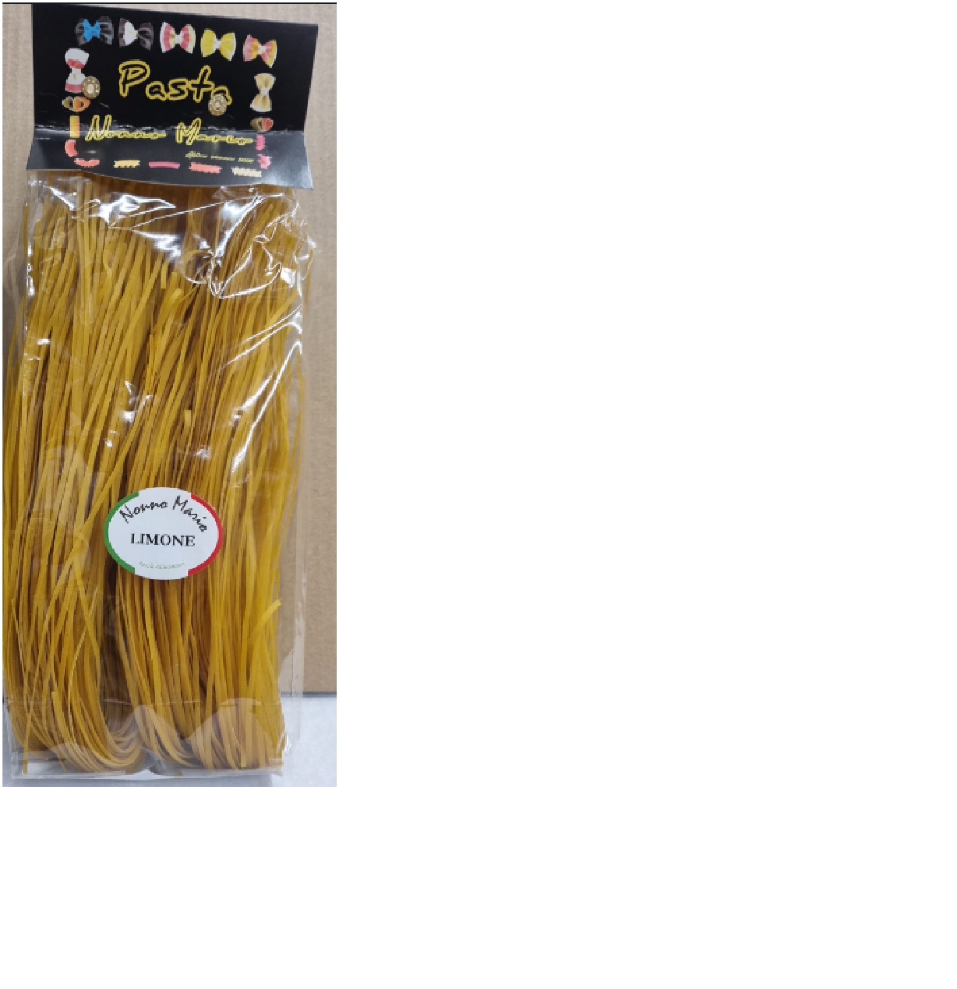 Makaroni NONNO MARIO Tagliolini, citronu, 500g