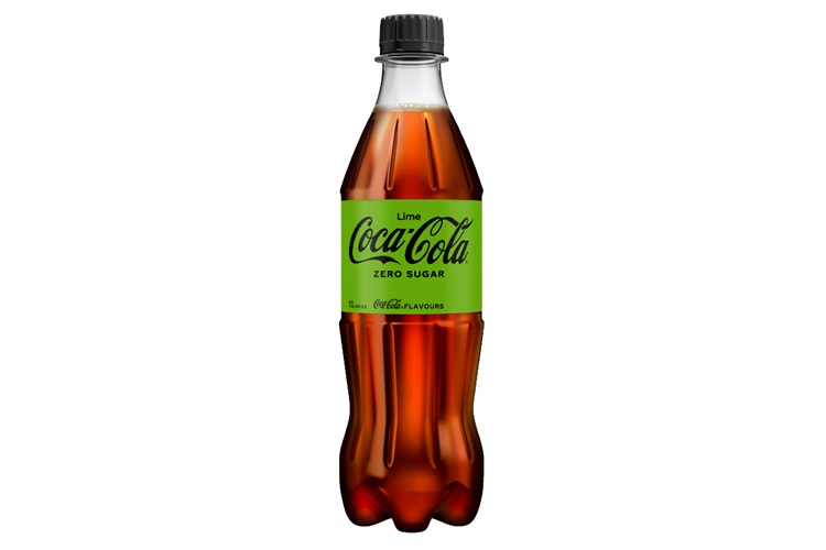 Gāzēts dzēriens COCA COLA Zero, Lime, PET, 0.5l (DEP)