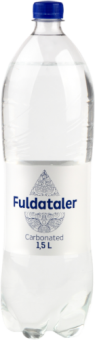 Galda ūdens FULDATALER gāzēts, PET, 1.5l (DEP)