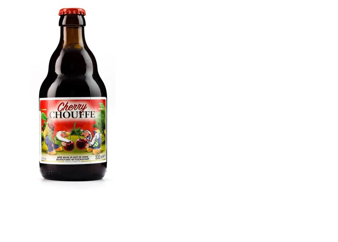 Alus LA CHOUFFE Cherry, 8%, stiklā, 0.33l (DEP)