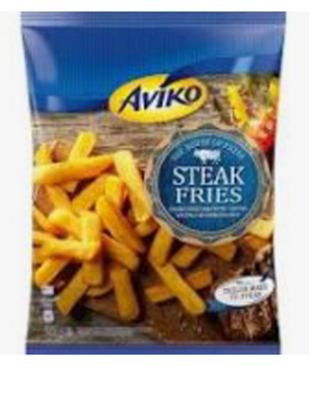 Saldēti frī kartupeļi Steak Fries Aviko 750g