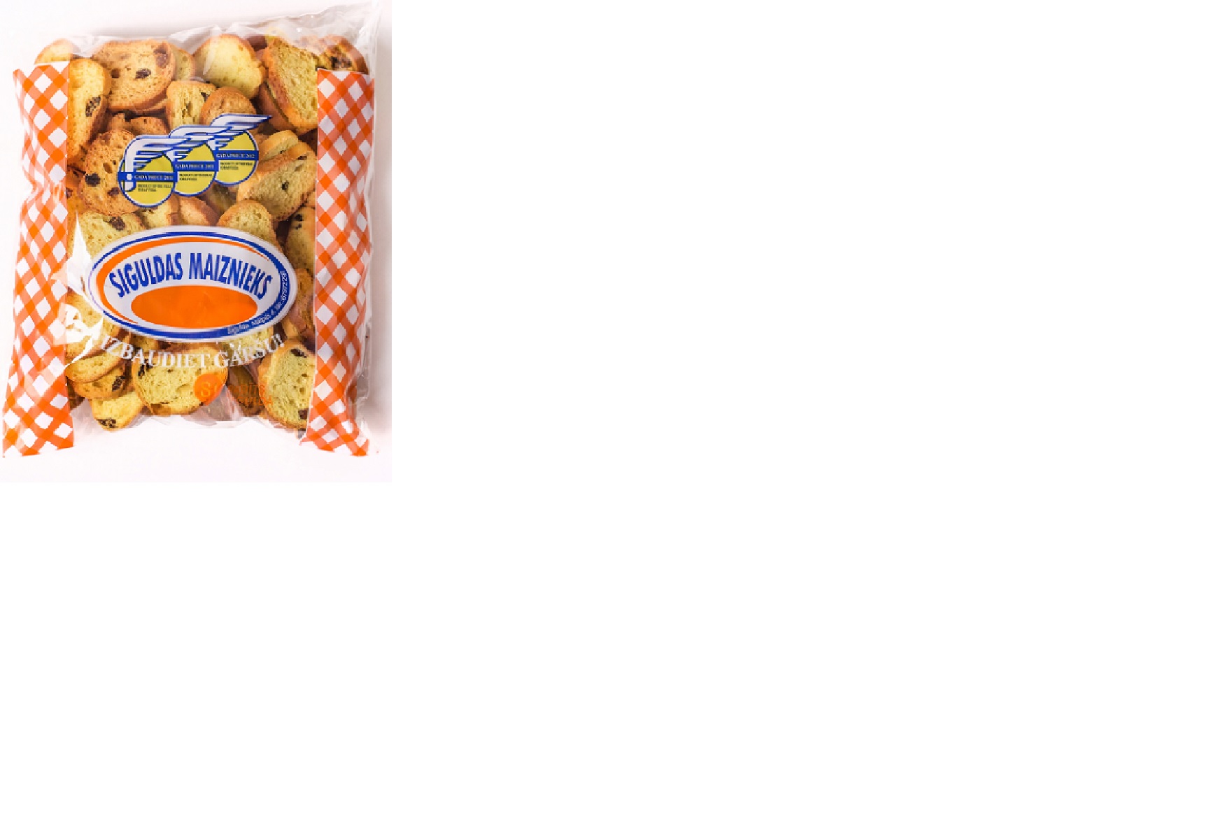 Sausiņi ar rozīnēm SIGULDAS MAIZNIEKS, Mini, 200g