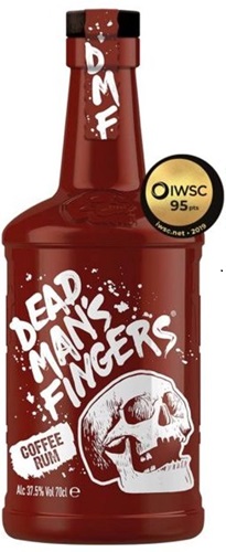 Rums DEAD MAN'S FINGERS Coffee, 37,5%, 0.7l