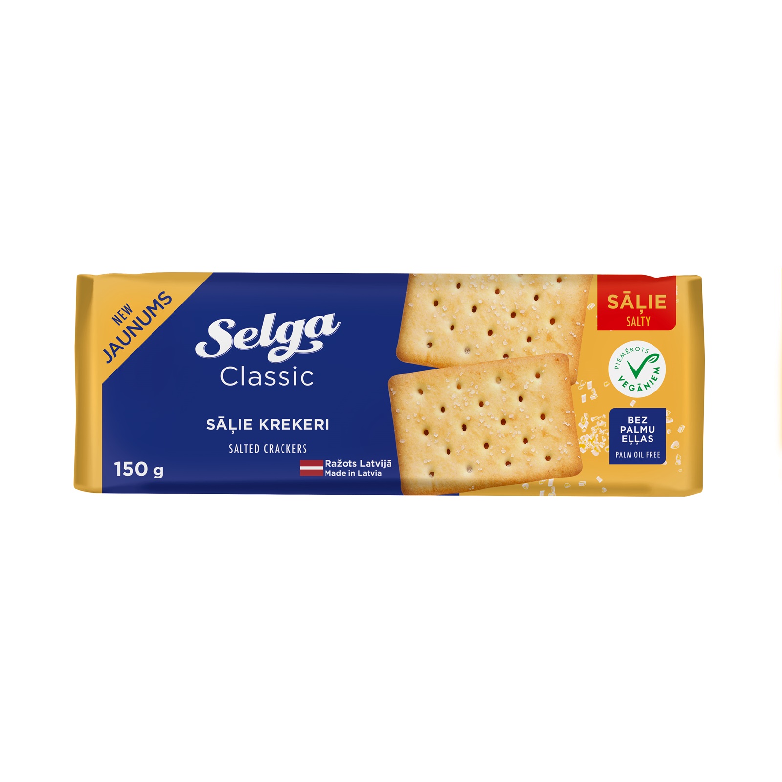 Sāļie krekeri SELGA, 150g