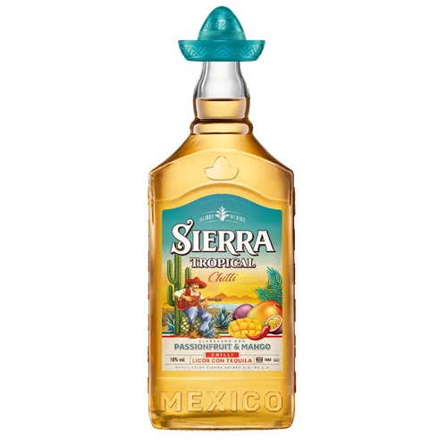 Tekilas liķieris SIERRA Tropical Chilli, 18%, 0.7l