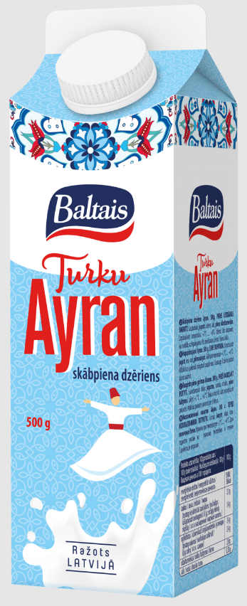 Skābpiena dzēriens BALTAIS Turku Ayran, 1kg