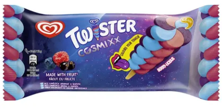 Saldējums TWISTER Cosmixx, 70ml