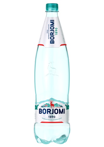 Minerālūdens BORJOMI gāzēts, PET, 1.25l(DEP)