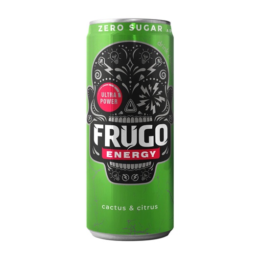 Enerģijas dzēriens FRUGO Cactus & Citrus, 330 ml (DEP)