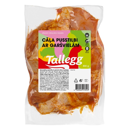 Cāļa pusstilbi TALLEGG, garšvielās, 800g