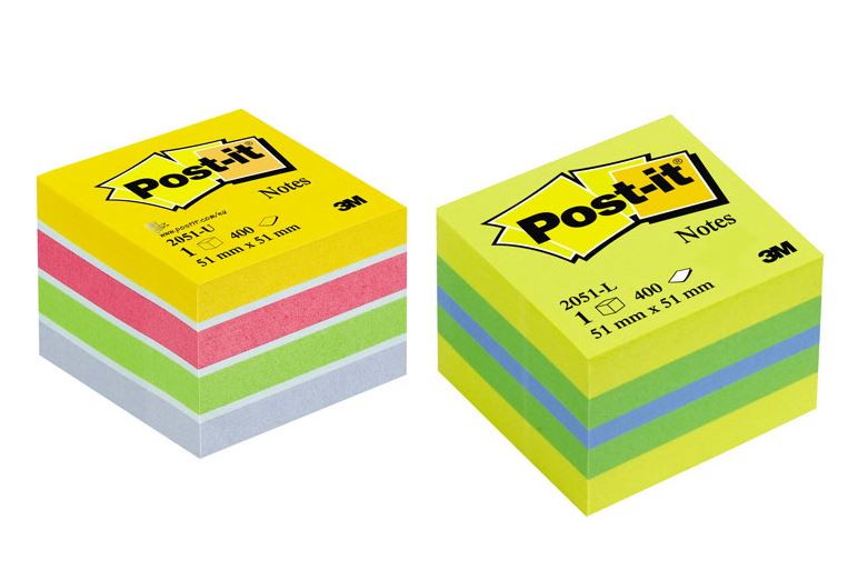 Post-it colorati Notes Minicubo Ultra 51x51mm 400ff