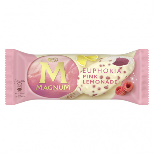 Saldējums MAGNUM Euphoria Pink Lemonade, 90ml